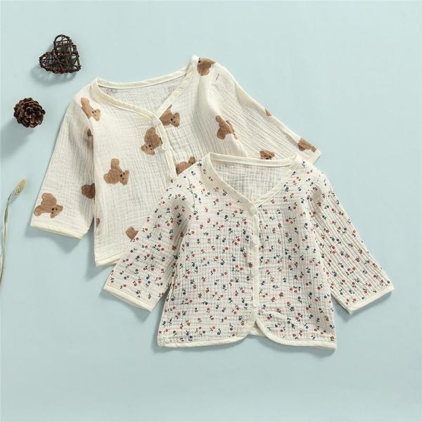 jackets autumn born toddlers girl thin jacket baby cute bear/flower print v-neck long sleeve single-breasted cardigan coat 2021, Blue;gray
jackets autumn born toddlers girl thin jacket baby cute bear/flower print v-neck long sleeve single-breasted cardigan coat 2021, Blue;gray