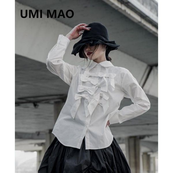 spring shirt women's long-sleeved temperament bowknot design niche dark style french retro y2k gothic clothes t-shirt, White
spring shirt women's long-sleeved temperament bowknot design niche dark style french retro y2k gothic clothes t-shirt, White