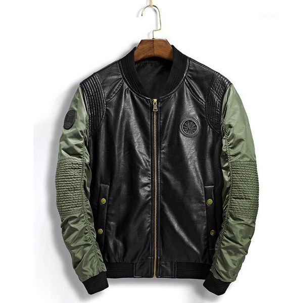 men's jackets jacket men uniform baseball pu leather coats slim fit college pilot casaco masculino flight #d27, Black;brown
men's jackets jacket men uniform baseball pu leather coats slim fit college pilot casaco masculino flight #d27, Black;brown
