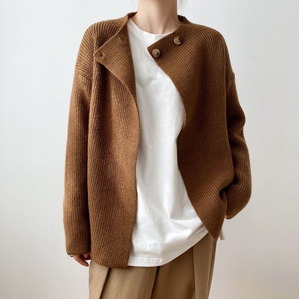 women's knits & tees autumn cardigans coat loose sweater casual vintage knit long sleeve cardigan streetwear up27, White
women's knits & tees autumn cardigans coat loose sweater casual vintage knit long sleeve cardigan streetwear up27, White