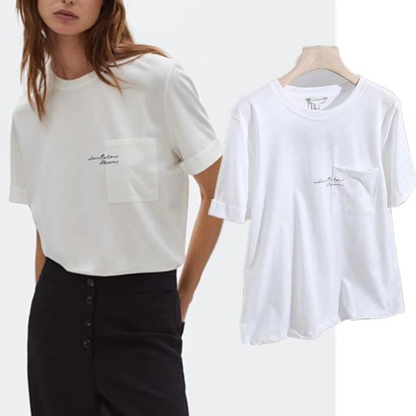 women's t-shirt dave&di england high street letter print pockets cotton harajuku summer t shirt women camisetas verano mujer 2021, White
women's t-shirt dave&di england high street letter print pockets cotton harajuku summer t shirt women camisetas verano mujer 2021, White