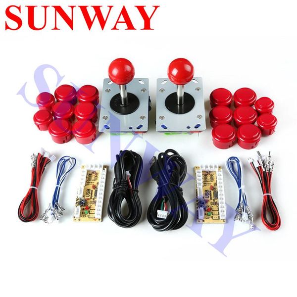 game controllers & joysticks arcade joystick diy kit zero delay usb encoder to pc sanwa + push buttons for mame
game controllers & joysticks arcade joystick diy kit zero delay usb encoder to pc sanwa + push buttons for mame