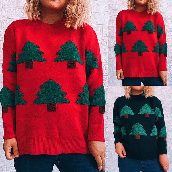 women's sweaters christmas print long-sleeved sweatshirt casual blouse pullover knitting sweater jumper, White;black
women's sweaters christmas print long-sleeved sweatshirt casual blouse pullover knitting sweater jumper, White;black