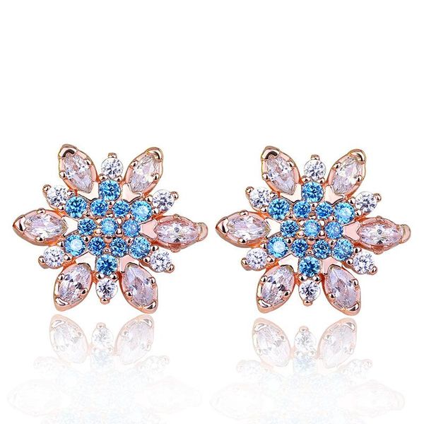 stud hollow fashion snowflake earrings for women jewelry blue zircon simple wedding party luxury christmas gift, Golden;silver
stud hollow fashion snowflake earrings for women jewelry blue zircon simple wedding party luxury christmas gift, Golden;silver