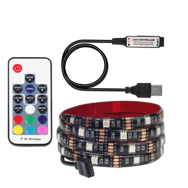 tv background lighting usb dc5v rgb led strip flexible light ip20 / ip65 waterproof adhesive tape strips
tv background lighting usb dc5v rgb led strip flexible light ip20 / ip65 waterproof adhesive tape strips