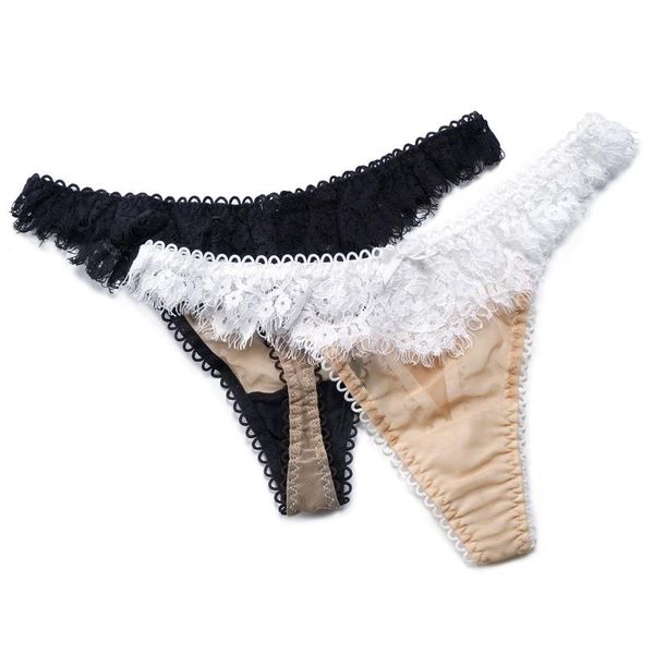 lace thong women underwear eyelashes t-back panties embroidery underpants low-waist transparent string female lingerie women's, Black;pink
lace thong women underwear eyelashes t-back panties embroidery underpants low-waist transparent string female lingerie women's, Black;pink