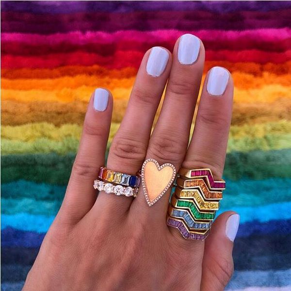 wedding rings colorful cz band stack ring gold various colors bezel set baguette stone wave twist, Slivery;golden
wedding rings colorful cz band stack ring gold various colors bezel set baguette stone wave twist, Slivery;golden