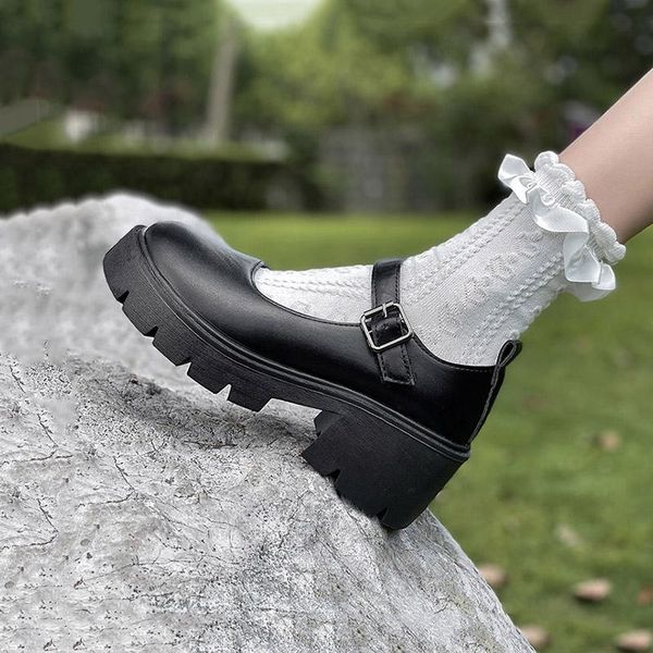 dress shoes white mary jane lolita girls cosplay platform heels ladies small leather vintage women chunky heel pumps, Black
dress shoes white mary jane lolita girls cosplay platform heels ladies small leather vintage women chunky heel pumps, Black
