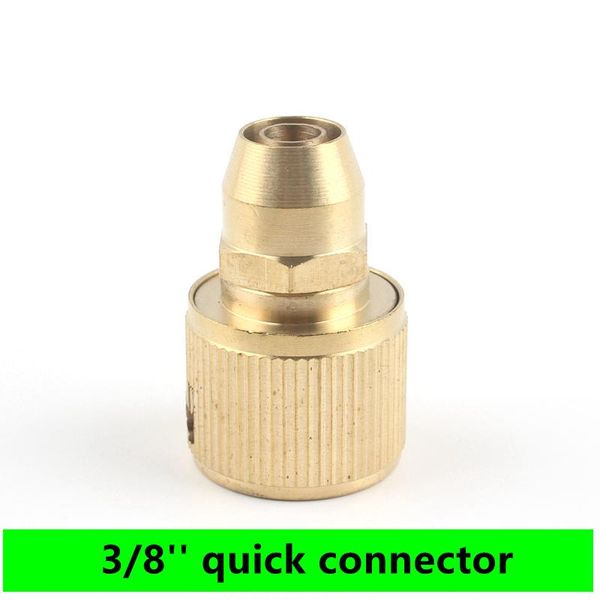 1pc brass 3/8'' water connection car wash gun quick connector garden irrigation adapter faucet joint watering equipments
1pc brass 3/8'' water connection car wash gun quick connector garden irrigation adapter faucet joint watering equipments