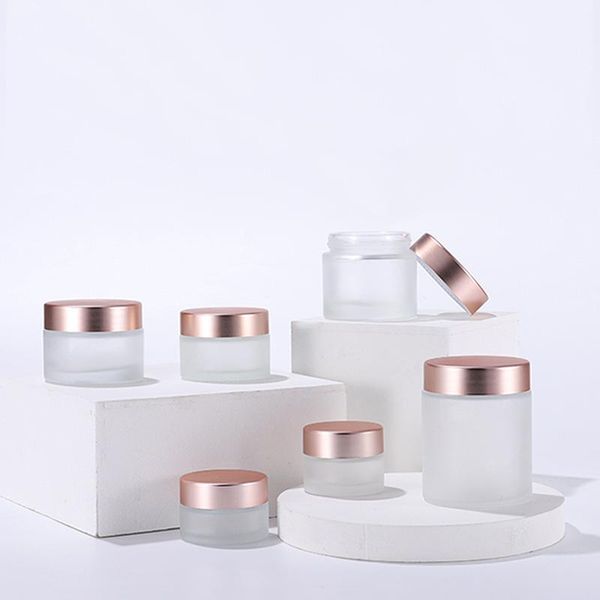 5g 10g 15g 30g 50g 100g frosted glass jars empty cosmetic cream jar containers with golden lid for face eye shadow storage bottles &
5g 10g 15g 30g 50g 100g frosted glass jars empty cosmetic cream jar containers with golden lid for face eye shadow storage bottles &