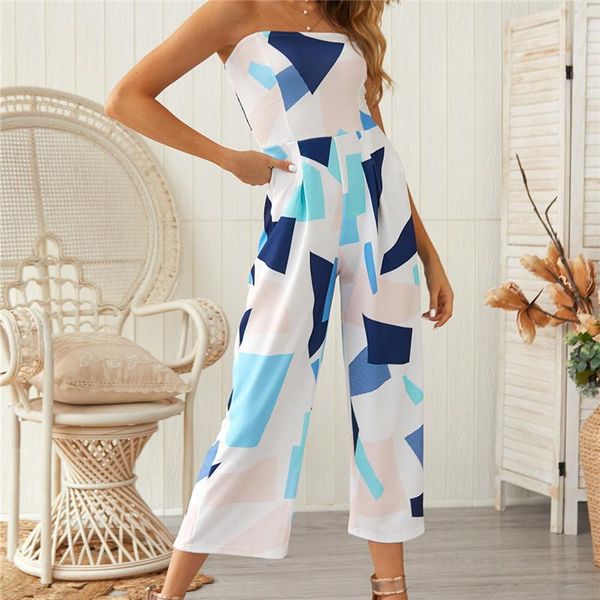 women's jumpsuits & rompers 2021 summer women jumpsuit fashion print backless sleeveless overalls female loose wide leg short pants, Black;white
women's jumpsuits & rompers 2021 summer women jumpsuit fashion print backless sleeveless overalls female loose wide leg short pants, Black;white