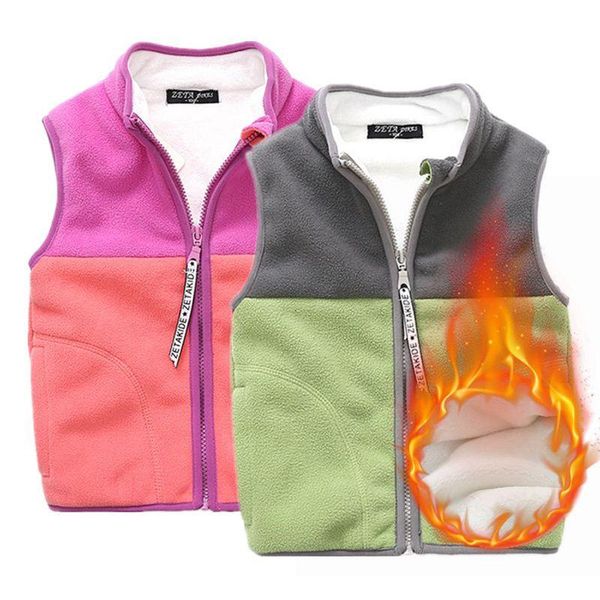 vest 2021 autumn winter children plus velvet thicken warm stand collar vests kids splicing waistcoats for baby boys girls clj456, Blue
vest 2021 autumn winter children plus velvet thicken warm stand collar vests kids splicing waistcoats for baby boys girls clj456, Blue