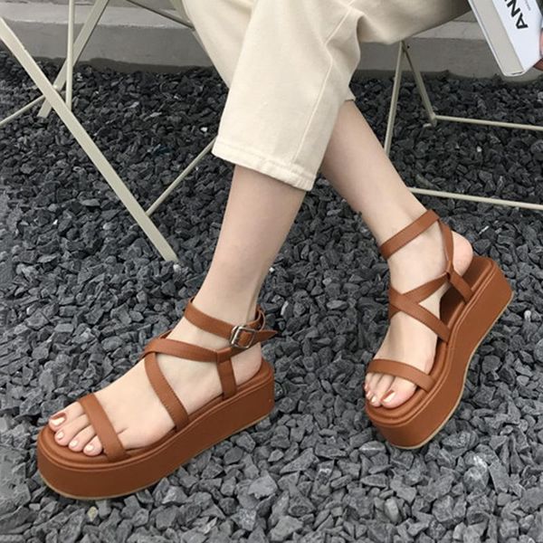 rimocy summer chunky platform sandals shoes women 2021 thick bottom cross strap gladiator woman beach casual footwear, Black
rimocy summer chunky platform sandals shoes women 2021 thick bottom cross strap gladiator woman beach casual footwear, Black