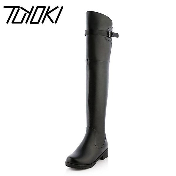 boots tuyoki women autumn winter knee high casual vintage leather lace up flats riding plus size 34-45, Black
boots tuyoki women autumn winter knee high casual vintage leather lace up flats riding plus size 34-45, Black