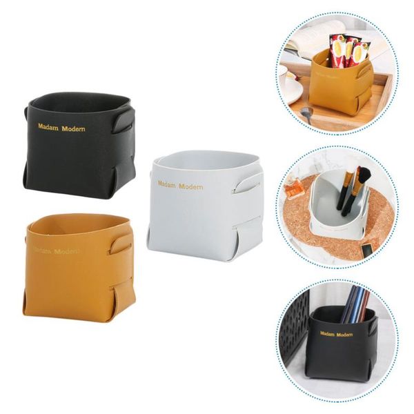 kitchen storage & organization 3pcs remote-control holders pu sundry boxes household tablebaskets
kitchen storage & organization 3pcs remote-control holders pu sundry boxes household tablebaskets