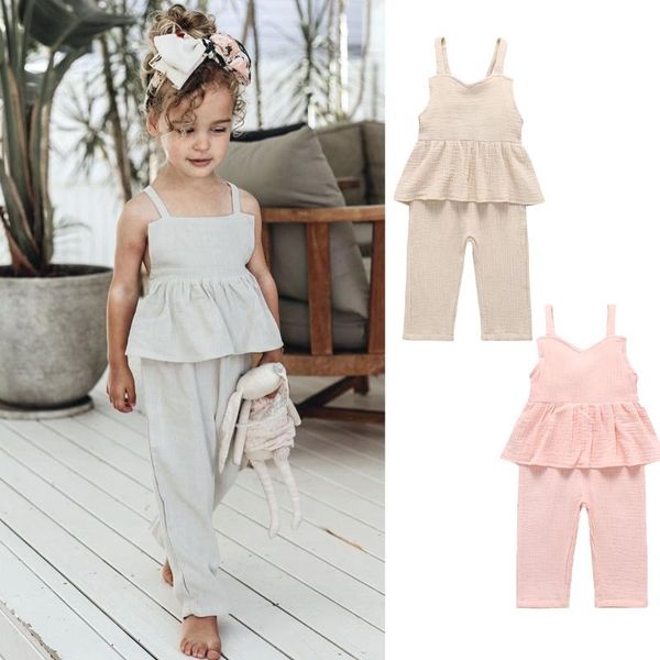 jumpsuits toddler kids baby girls ruffle overalls sleeveless backless romper jumpsuit wide leg pants trousers summer sunsuit clothes 1-6y, Blue
jumpsuits toddler kids baby girls ruffle overalls sleeveless backless romper jumpsuit wide leg pants trousers summer sunsuit clothes 1-6y, Blue