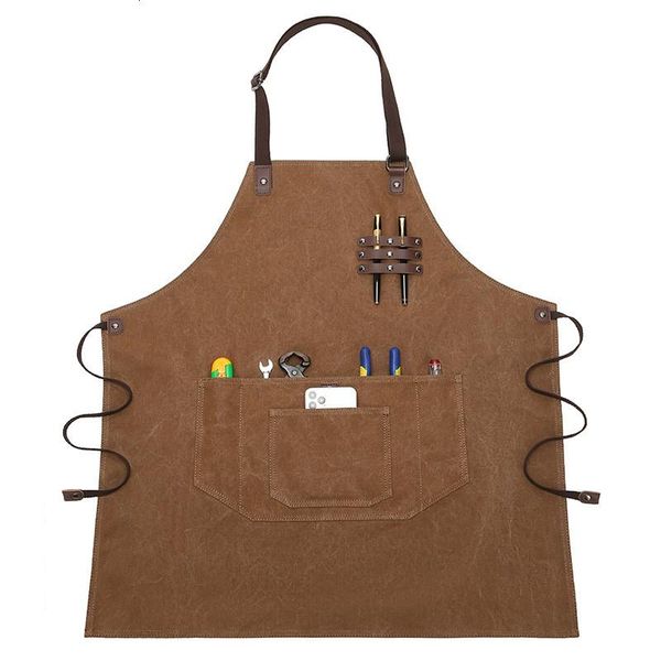 aprons canvas chef apron barista bartender hairdressing catering uniform overalls anti-dirty
aprons canvas chef apron barista bartender hairdressing catering uniform overalls anti-dirty