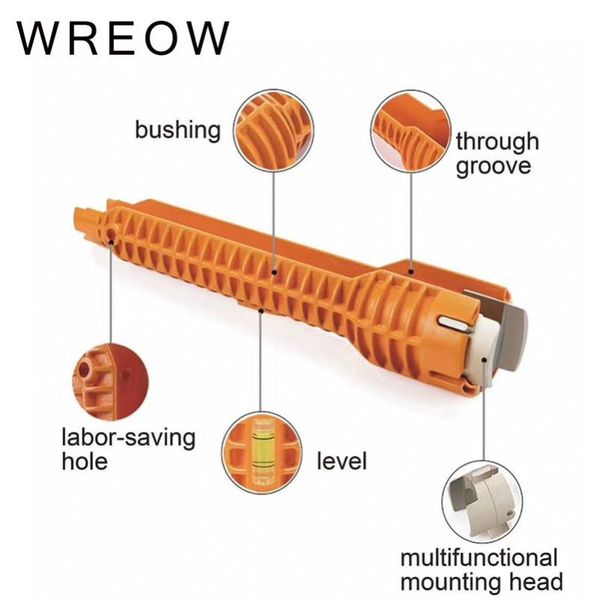 multifunction single head faucet sink installer wrench tool water pipe spanner anti-slip handle home bathroom kitchen hand tools
multifunction single head faucet sink installer wrench tool water pipe spanner anti-slip handle home bathroom kitchen hand tools