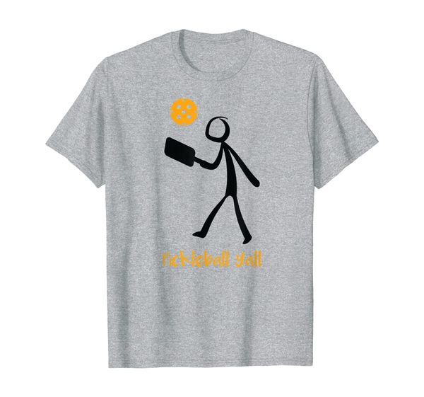 pickleball y'all funny t-shirt, White;black 
pickleball y'all funny t-shirt, White;black