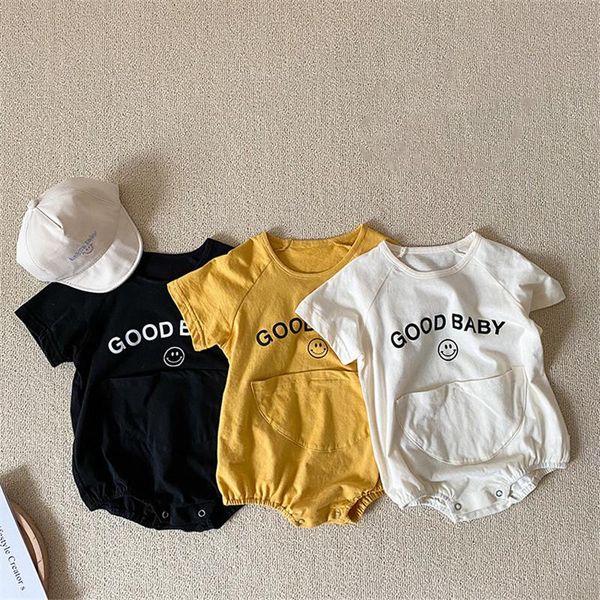 rompers 2021 summer baby clothing toddler boys bodysuits letter printing big pockets girl cartoon suit infant one piece, Blue
rompers 2021 summer baby clothing toddler boys bodysuits letter printing big pockets girl cartoon suit infant one piece, Blue