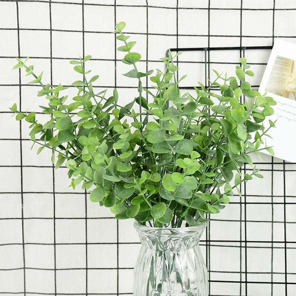 1bunch of 5forks artificial eucalyptus leaf leaves plants garden home decor fake plant wedding party background decoration decorative flower
1bunch of 5forks artificial eucalyptus leaf leaves plants garden home decor fake plant wedding party background decoration decorative flower