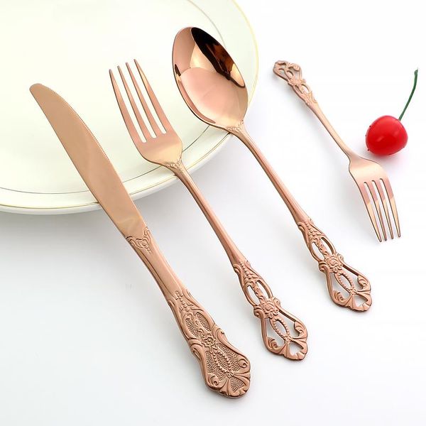 flatware sets dinnerware stainless steel cutlery set royal spoon fork knife dinner silverware kitchen 5pcs/set rose western tableware gift
flatware sets dinnerware stainless steel cutlery set royal spoon fork knife dinner silverware kitchen 5pcs/set rose western tableware gift