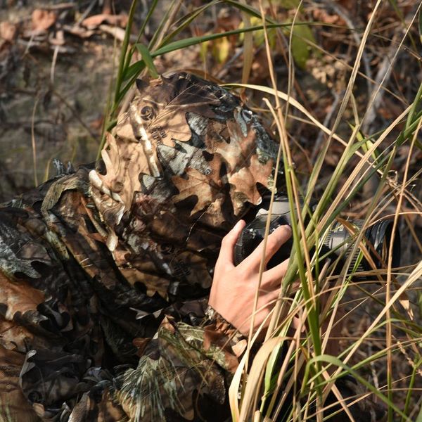hunting sets menfly camouflage secret safari tactical mesh mask anti-mosquito breathable bird watching headgear hat night fishing, Camo
hunting sets menfly camouflage secret safari tactical mesh mask anti-mosquito breathable bird watching headgear hat night fishing, Camo