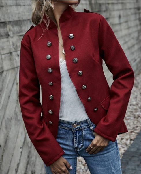 women's suits & blazers blazer long sleeve nice women jackets row buckle yellow slim small suit femme style loose coat red pattern muje, White;black
women's suits & blazers blazer long sleeve nice women jackets row buckle yellow slim small suit femme style loose coat red pattern muje, White;black