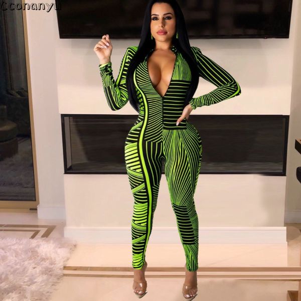 jumpsuits long sleeve for women 2021 autumn print deep v neck womens rompers jumpsuit high waist bodycon zipper night club, Black;white
jumpsuits long sleeve for women 2021 autumn print deep v neck womens rompers jumpsuit high waist bodycon zipper night club, Black;white