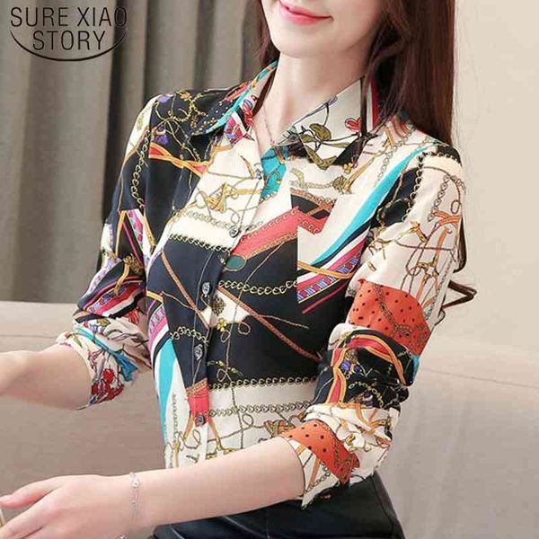 autumn blusas mujer de moda fashion print women shirts professional ol temperament lapel plus size 7048 50 210510, White
autumn blusas mujer de moda fashion print women shirts professional ol temperament lapel plus size 7048 50 210510, White