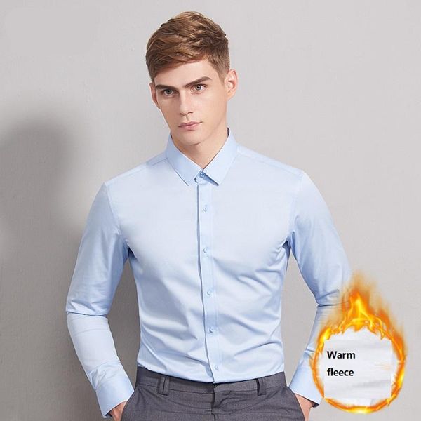 mens formal dress shirt winter warm long sleeve white pure cotton business slim fit plus size office non iron blouse men's casua, White;black
mens formal dress shirt winter warm long sleeve white pure cotton business slim fit plus size office non iron blouse men's casua, White;black