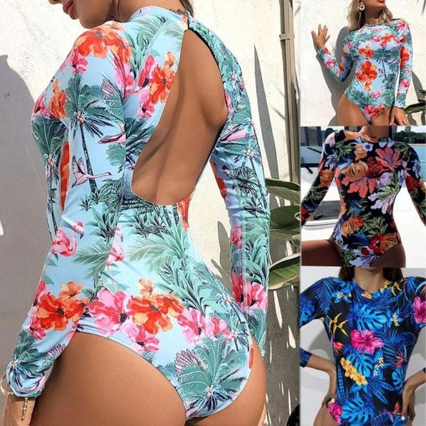 one-piece suits print floral one pcs swimsuit women long sleeve guard rash zipper outdoor swimwear all-in-one beach sur u6u6
one-piece suits print floral one pcs swimsuit women long sleeve guard rash zipper outdoor swimwear all-in-one beach sur u6u6