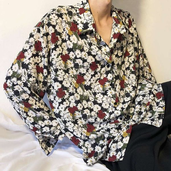 men's casual shirts shirtfloral shirt long sleeve quan zhilong daisy chiffon drop down feeling lazy wind women's ofke, White;black
men's casual shirts shirtfloral shirt long sleeve quan zhilong daisy chiffon drop down feeling lazy wind women's ofke, White;black