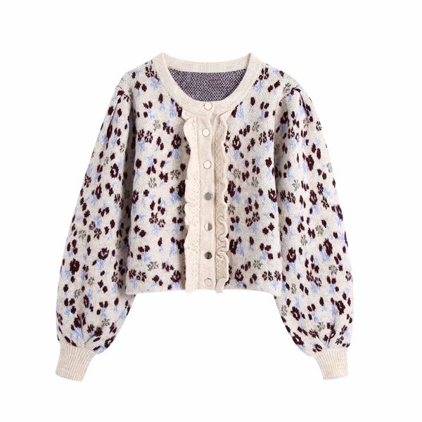 casual woman ruffle embroidery knitted caedigan spring-autumn ladies fashion puff sleeve sweater girls sweet soft knitwear 210515, White
casual woman ruffle embroidery knitted caedigan spring-autumn ladies fashion puff sleeve sweater girls sweet soft knitwear 210515, White