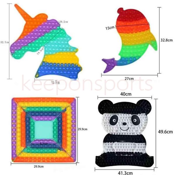 tiktok kids rainbow super large size pioneer silicone fidget toys giant push bubble mega square fish popper children's puzzle toy board
tiktok kids rainbow super large size pioneer silicone fidget toys giant push bubble mega square fish popper children's puzzle toy board