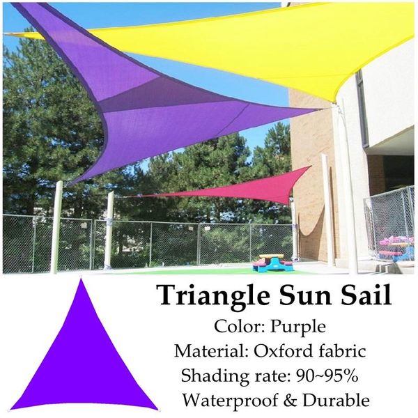 shade purple triangle sun sail oxford shading rate 95% waterproof polyester fabrics outdoor anti-uv cooling garden gazebo awning
shade purple triangle sun sail oxford shading rate 95% waterproof polyester fabrics outdoor anti-uv cooling garden gazebo awning
