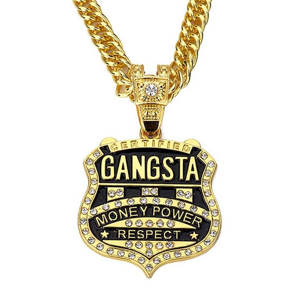 chains latest arrivals fashion distinctive badge pendant necklace shining crystal jewelry trendy hip hop gangsta rap men, Silver
chains latest arrivals fashion distinctive badge pendant necklace shining crystal jewelry trendy hip hop gangsta rap men, Silver