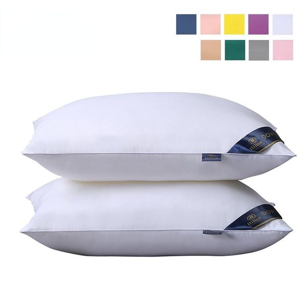 pillow el comfortable solid color neck protector sleeping pillows for home bedroom 48x74cm students core adult 
pillow el comfortable solid color neck protector sleeping pillows for home bedroom 48x74cm students core adult