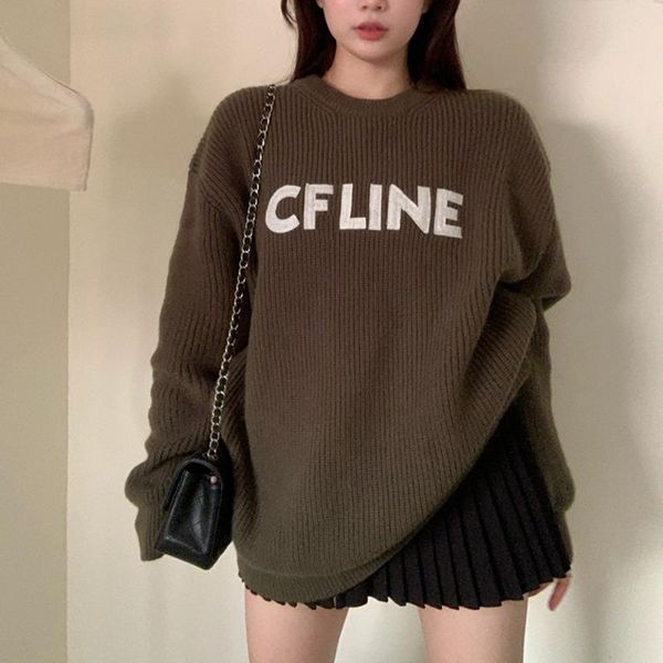 women's sweaters lazy wind letter printed pullover crew neck sweater autumn winter oversize loose knit fashion, White;black
women's sweaters lazy wind letter printed pullover crew neck sweater autumn winter oversize loose knit fashion, White;black