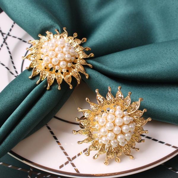 10pcs/innovative golden sun flower napkin ring table setting for cocktail parties, western , holiday home accessories rings
10pcs/innovative golden sun flower napkin ring table setting for cocktail parties, western , holiday home accessories rings