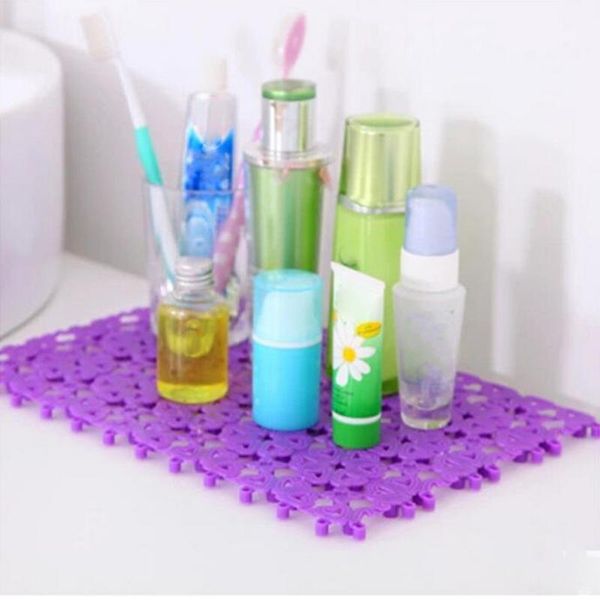 bath mats 1pc 20*30cm diy stitching floor mat bathroom shower heart drain kitchen tableware pad non-sliping accessories
bath mats 1pc 20*30cm diy stitching floor mat bathroom shower heart drain kitchen tableware pad non-sliping accessories