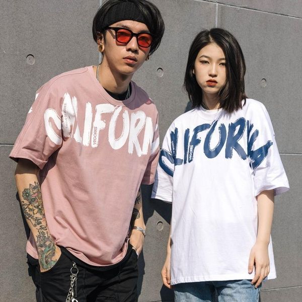 fashion trendy high street letter printed solid color casual t-shirt women loose summer cotton short sleeve clothes women's, White
fashion trendy high street letter printed solid color casual t-shirt women loose summer cotton short sleeve clothes women's, White