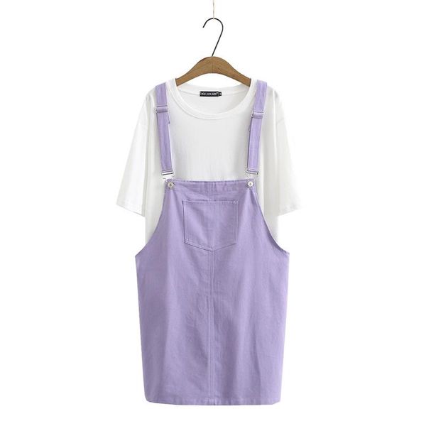 plus size tracksuits summer women sets clothes 2021 casual short sleeve t-shirt + overalls dresses wash cotton 2 pieces suit vetement femme, Black
plus size tracksuits summer women sets clothes 2021 casual short sleeve t-shirt + overalls dresses wash cotton 2 pieces suit vetement femme, Black