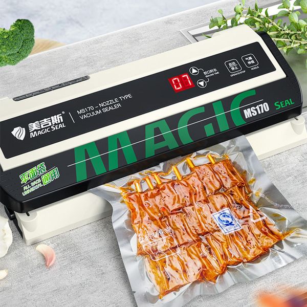 vacuum sealer packaging machine electric household food vacuum sealer film sealer vacuum packer including 10pcs bags 220v/110v
vacuum sealer packaging machine electric household food vacuum sealer film sealer vacuum packer including 10pcs bags 220v/110v