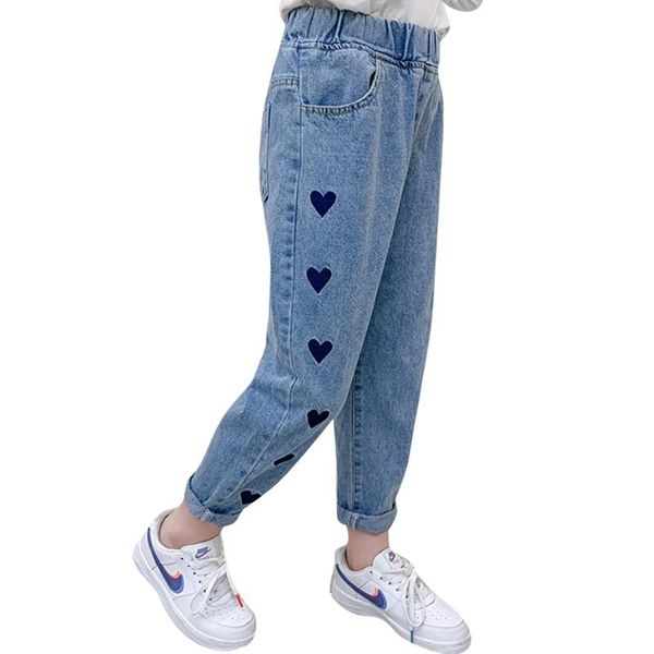 jeans for girls heart pattern girl child spring autumn children's teenage clothes 6 8 10 12 14, Blue
jeans for girls heart pattern girl child spring autumn children's teenage clothes 6 8 10 12 14, Blue