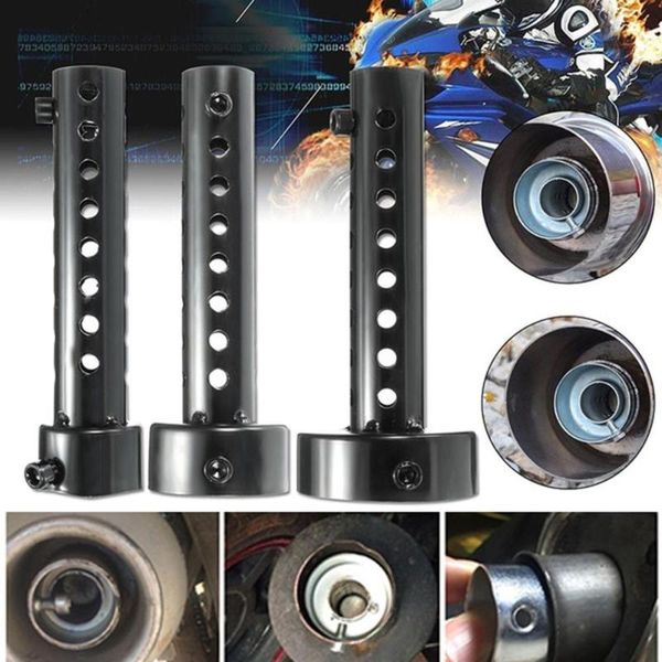 motorcycle exhaust system can db killer noise sound eliminator muffler removable adjustable 35/42/45/48/60mm
motorcycle exhaust system can db killer noise sound eliminator muffler removable adjustable 35/42/45/48/60mm