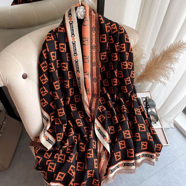 shawls autumn and letters artificial cashmere scarf simple winter warm all-matching long shawl factory wholesale no. 5, Blue;gray
shawls autumn and letters artificial cashmere scarf simple winter warm all-matching long shawl factory wholesale no. 5, Blue;gray
