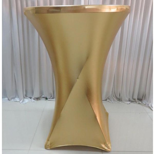 table cloth gold silver metallic spandex cocktail lycra stretch bar cover linen for wedding event el party decoration
table cloth gold silver metallic spandex cocktail lycra stretch bar cover linen for wedding event el party decoration