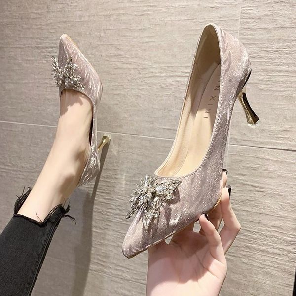 dress shoes wedding female pointed toe rhinestone white high heels stiletto small size bride bridesmaid for women, Black
dress shoes wedding female pointed toe rhinestone white high heels stiletto small size bride bridesmaid for women, Black
