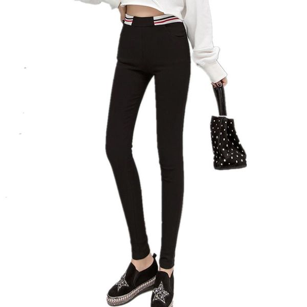 women's pants & capris selling product in 2021 women high waist trousers stretch autumn quality small feet factory outlet, Black;white
women's pants & capris selling product in 2021 women high waist trousers stretch autumn quality small feet factory outlet, Black;white